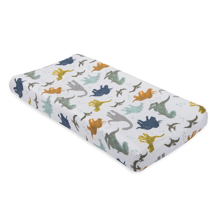 Cotton Muslin Changing Pad Cover by Little Unicorn at $29.99! Shop now at Nestled by Snuggle Bugz for Nursery & Décor.