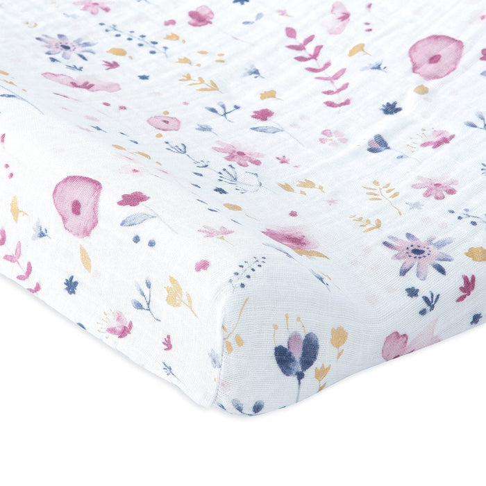 Cotton Muslin Changing Pad Cover by Little Unicorn at $29.99! Shop now at Nestled by Snuggle Bugz for Nursery & Décor.