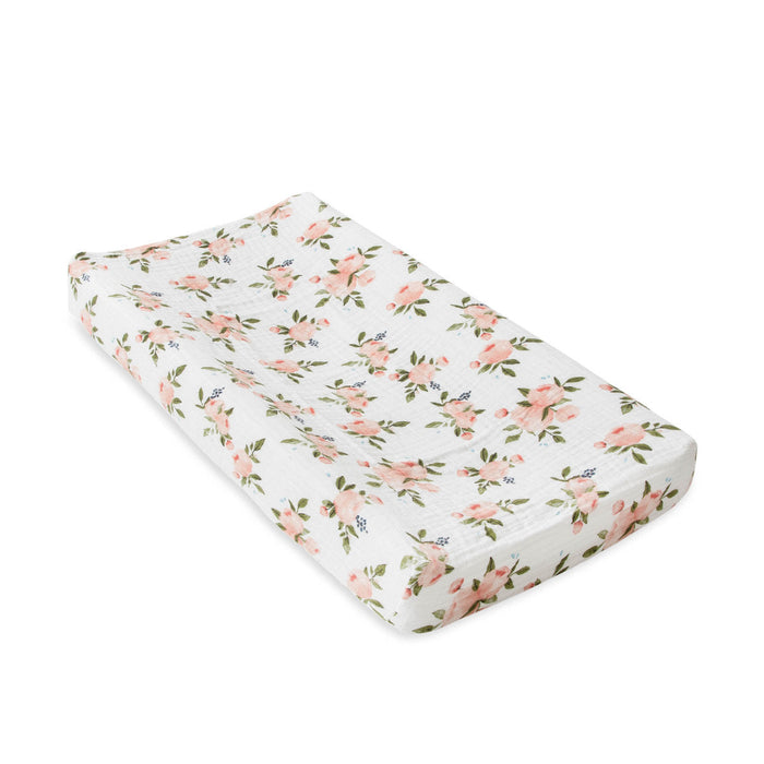 Cotton Muslin Changing Pad Cover by Little Unicorn at $29.99! Shop now at Nestled by Snuggle Bugz for Nursery & Décor.