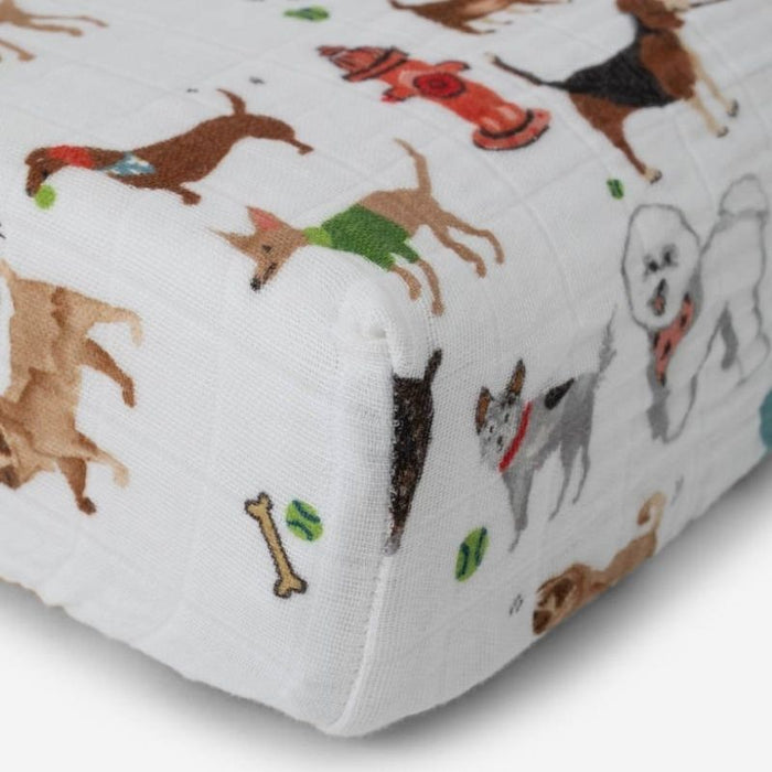 Cotton Muslin Changing Pad Cover by Little Unicorn at $29.99! Shop now at Nestled by Snuggle Bugz for Nursery & Décor.