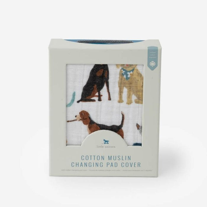Cotton Muslin Changing Pad Cover by Little Unicorn at $29.99! Shop now at Nestled by Snuggle Bugz for Nursery & Décor.