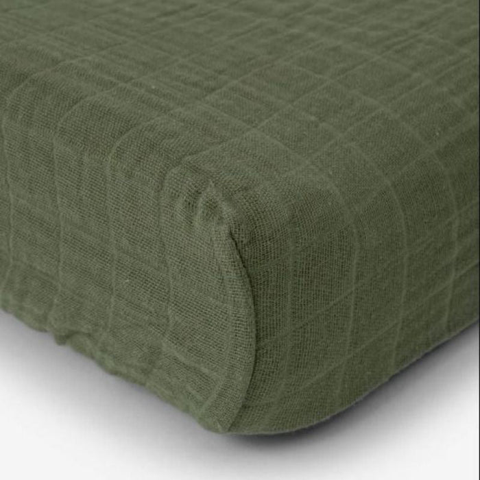 Cotton Muslin Changing Pad Cover by Little Unicorn at $29.99! Shop now at Nestled by Snuggle Bugz for Nursery & Décor.