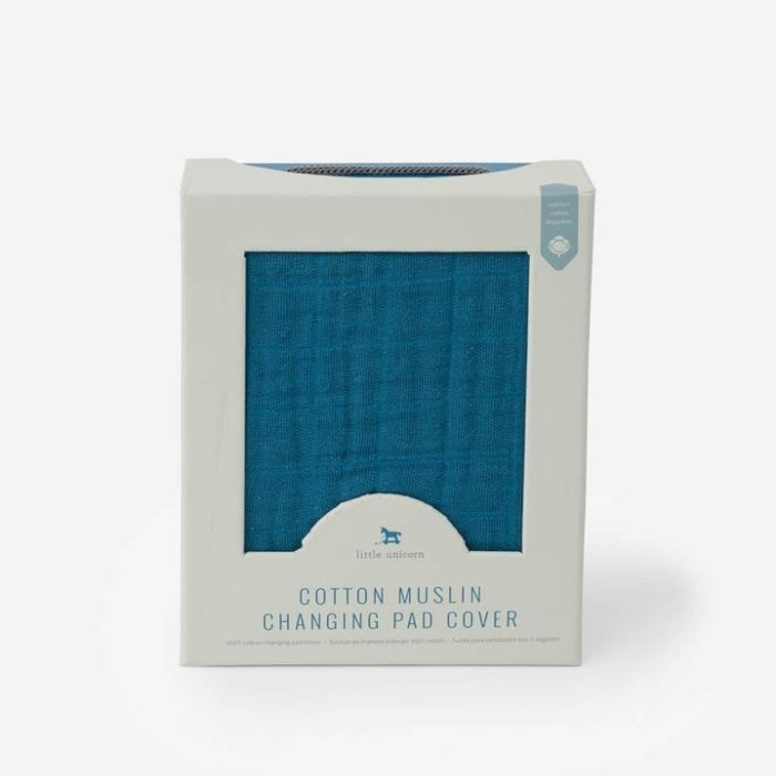 Cotton Muslin Changing Pad Cover by Little Unicorn at $29.99! Shop now at Nestled by Snuggle Bugz for Nursery & Décor.