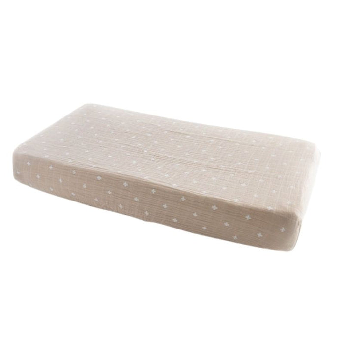 Cotton Muslin Changing Pad Cover by Little Unicorn at $29.99! Shop now at Nestled by Snuggle Bugz for Nursery & Décor.