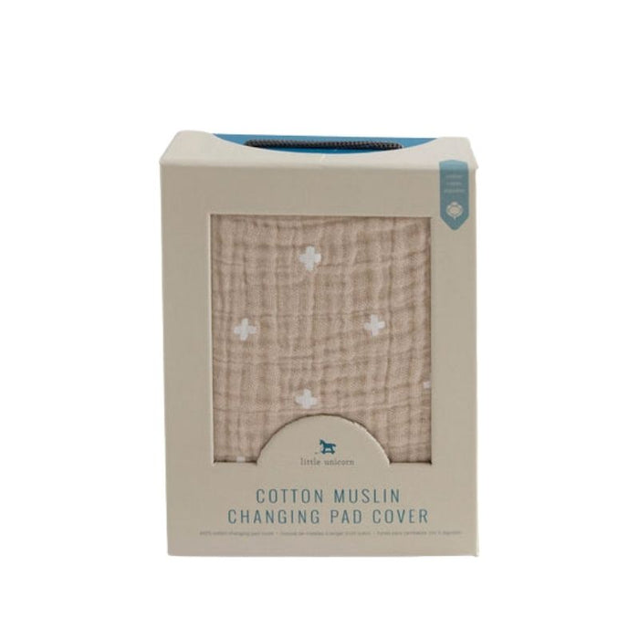 Cotton Muslin Changing Pad Cover by Little Unicorn at $29.99! Shop now at Nestled by Snuggle Bugz for Nursery & Décor.
