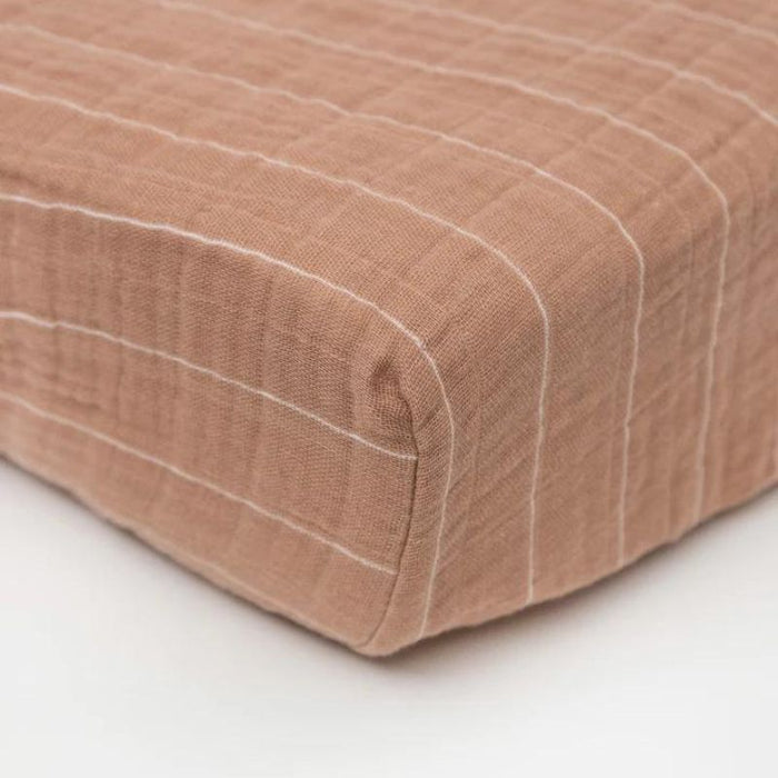 Cotton Muslin Changing Pad Cover by Little Unicorn at $29.99! Shop now at Nestled by Snuggle Bugz for Nursery & Décor.