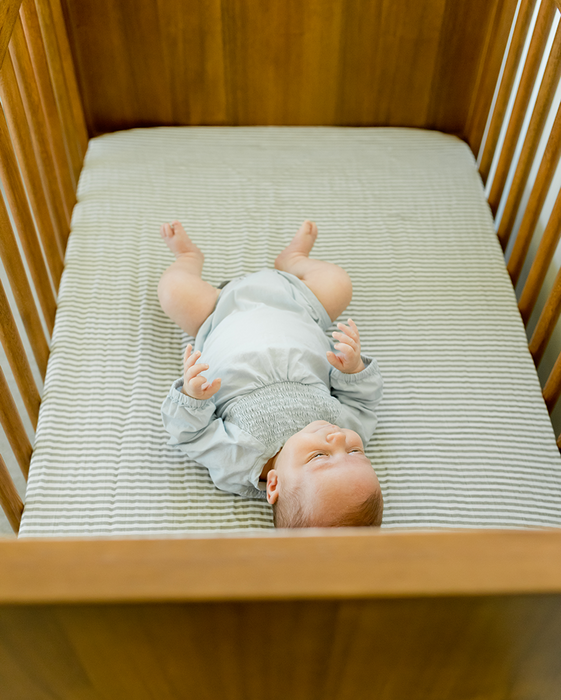 Cotton Muslin Mini Crib Sheets by Little Unicorn at $34.99! Shop now at Nestled by Snuggle Bugz for Nursery & Décor.