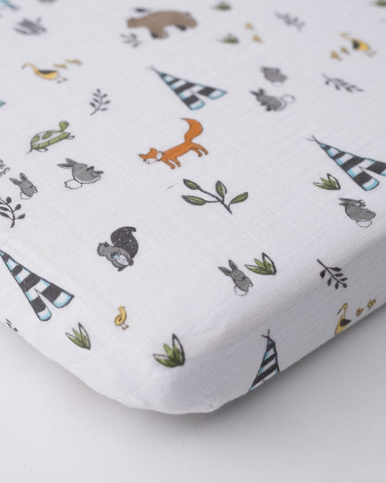 Cotton Muslin Mini Crib Sheets by Little Unicorn at $34.99! Shop now at Nestled by Snuggle Bugz for Nursery & Décor.