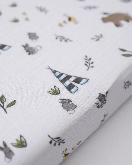 Cotton Muslin Mini Crib Sheets by Little Unicorn at $34.99! Shop now at Nestled by Snuggle Bugz for Nursery & Décor.
