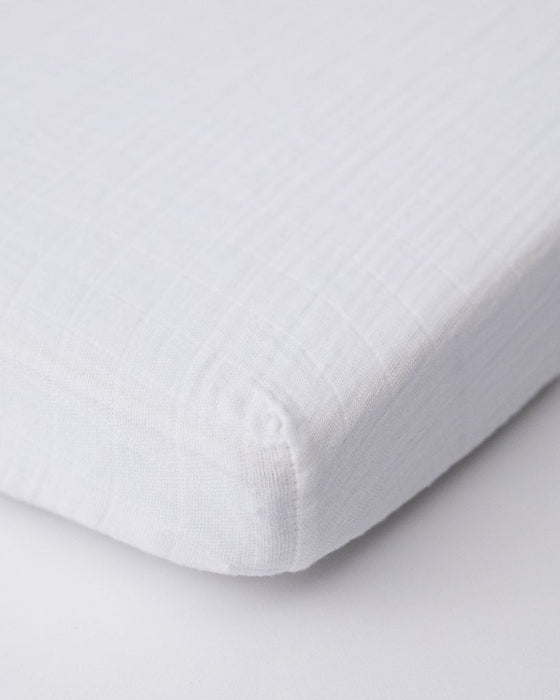 Cotton Muslin Mini Crib Sheets by Little Unicorn at $34.99! Shop now at Nestled by Snuggle Bugz for Nursery & Décor.
