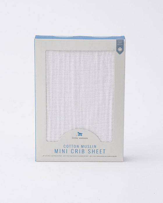 Cotton Muslin Mini Crib Sheets by Little Unicorn at $34.99! Shop now at Nestled by Snuggle Bugz for Nursery & Décor.