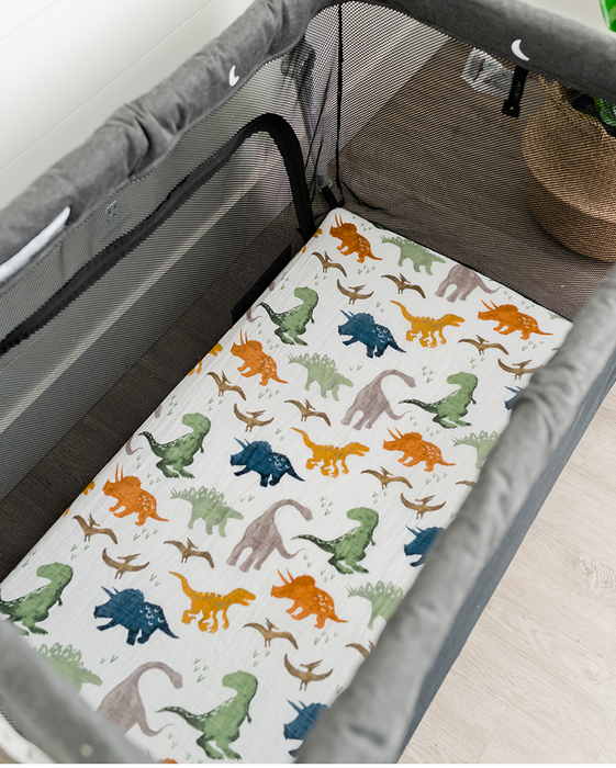 Cotton Muslin Mini Crib Sheets by Little Unicorn at $34.99! Shop now at Nestled by Snuggle Bugz for Nursery & Décor.