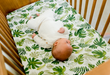 Cotton Muslin Mini Crib Sheets by Little Unicorn at $34.99! Shop now at Nestled by Snuggle Bugz for Nursery & Décor.