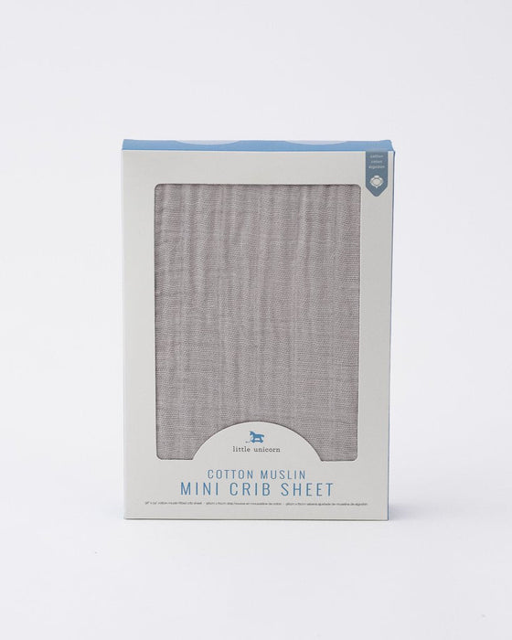 Cotton Muslin Mini Crib Sheets by Little Unicorn at $34.99! Shop now at Nestled by Snuggle Bugz for Nursery & Décor.