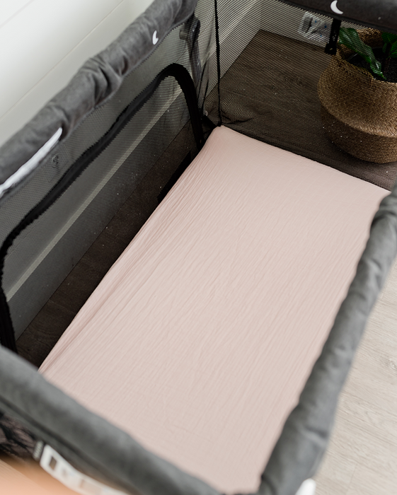 Cotton Muslin Mini Crib Sheets by Little Unicorn at $34.99! Shop now at Nestled by Snuggle Bugz for Nursery & Décor.