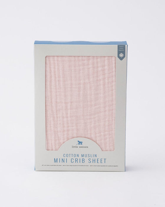 Cotton Muslin Mini Crib Sheets by Little Unicorn at $34.99! Shop now at Nestled by Snuggle Bugz for Nursery & Décor.