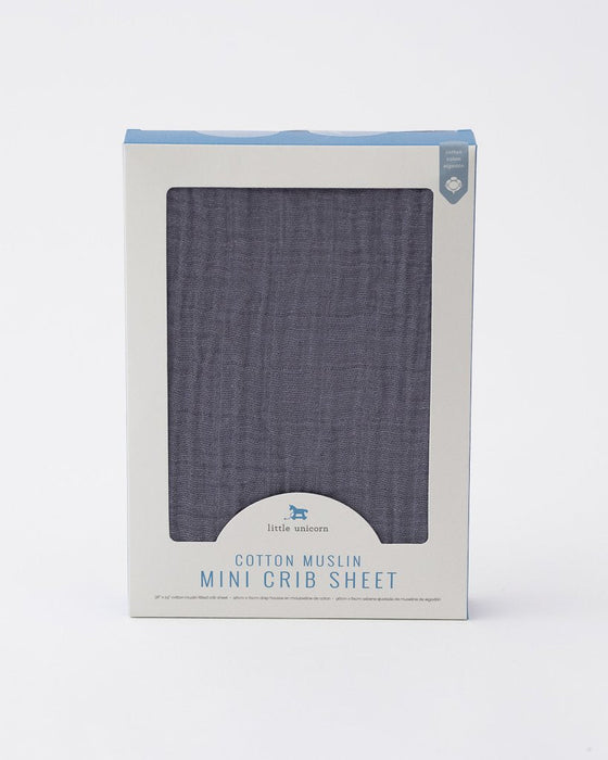 Cotton Muslin Mini Crib Sheets by Little Unicorn at $34.99! Shop now at Nestled by Snuggle Bugz for Nursery & Décor.