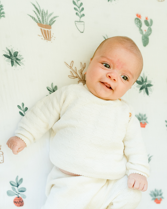 Cotton Muslin Mini Crib Sheets by Little Unicorn at $34.99! Shop now at Nestled by Snuggle Bugz for Nursery & Décor.
