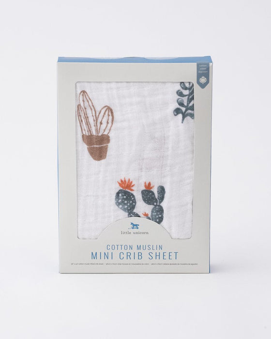 Cotton Muslin Mini Crib Sheets by Little Unicorn at $34.99! Shop now at Nestled by Snuggle Bugz for Nursery & Décor.