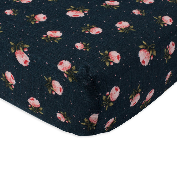 Cotton Muslin Mini Crib Sheets by Little Unicorn at $34.99! Shop now at Nestled by Snuggle Bugz for Nursery & Décor.