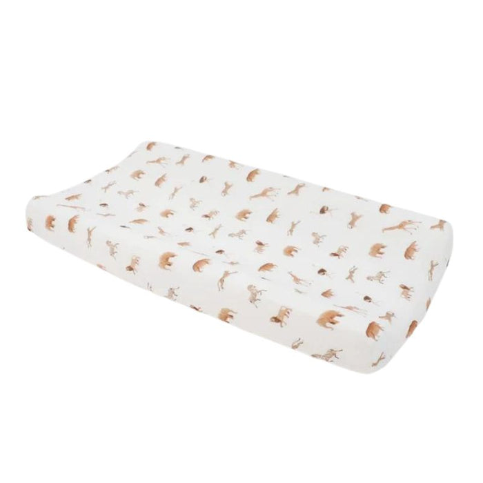 Cotton Muslin Changing Pad Cover by Little Unicorn at $29.99! Shop now at Nestled by Snuggle Bugz for Nursery & Décor.