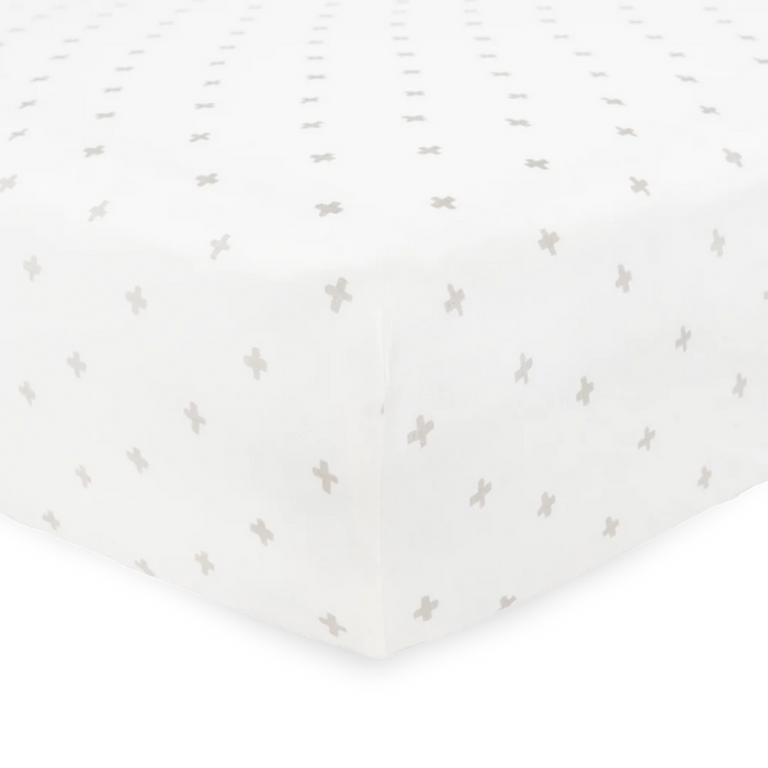 Stretch Knit Crib Sheet by Little Unicorn at $49.99! Shop now at Nestled by Snuggle Bugz for Nursery & Décor.