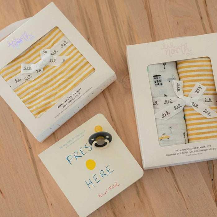 Muslin Swaddle Set - 2 Pack by Lil North Co. at $49.99! Shop now at Nestled by Snuggle Bugz for Nursery & Decor.