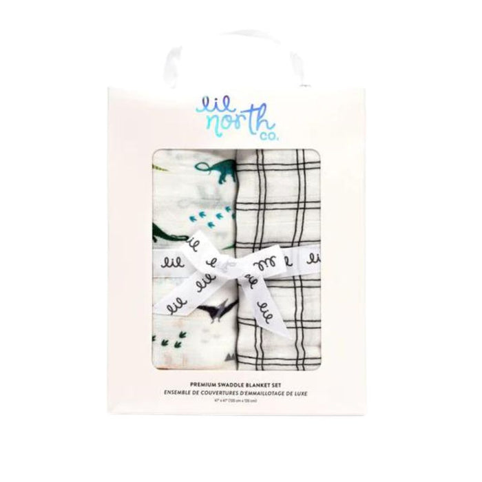 Muslin Swaddle Set - 2 Pack by Lil North Co. at $49.99! Shop now at Nestled by Snuggle Bugz for Nursery & Decor.