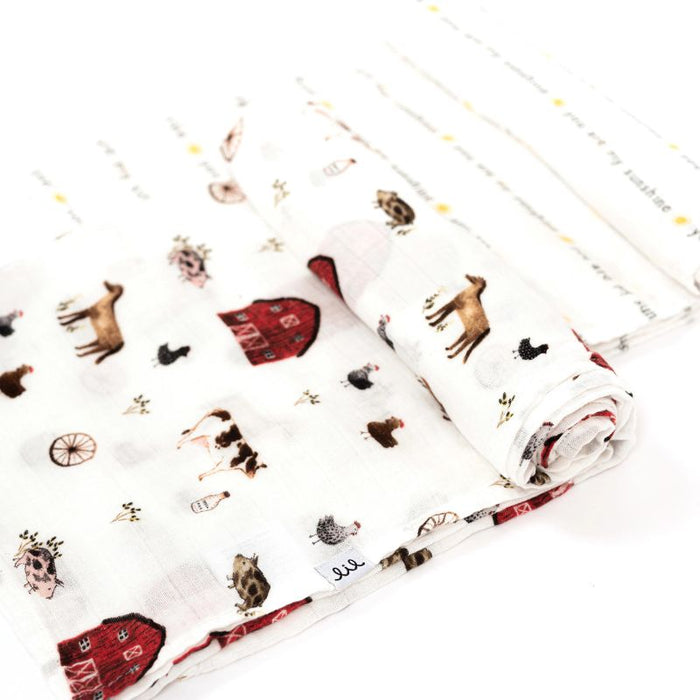 Muslin Swaddle Set - 2 Pack by Lil North Co. at $49.99! Shop now at Nestled by Snuggle Bugz for Nursery & Decor.