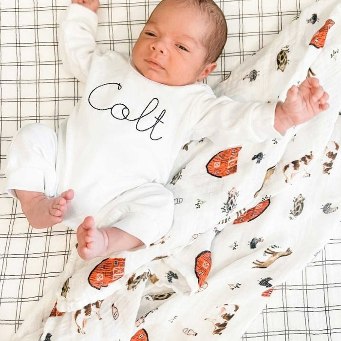 Muslin Swaddle Set - 2 Pack by Lil North Co. at $49.99! Shop now at Nestled by Snuggle Bugz for Nursery & Decor.