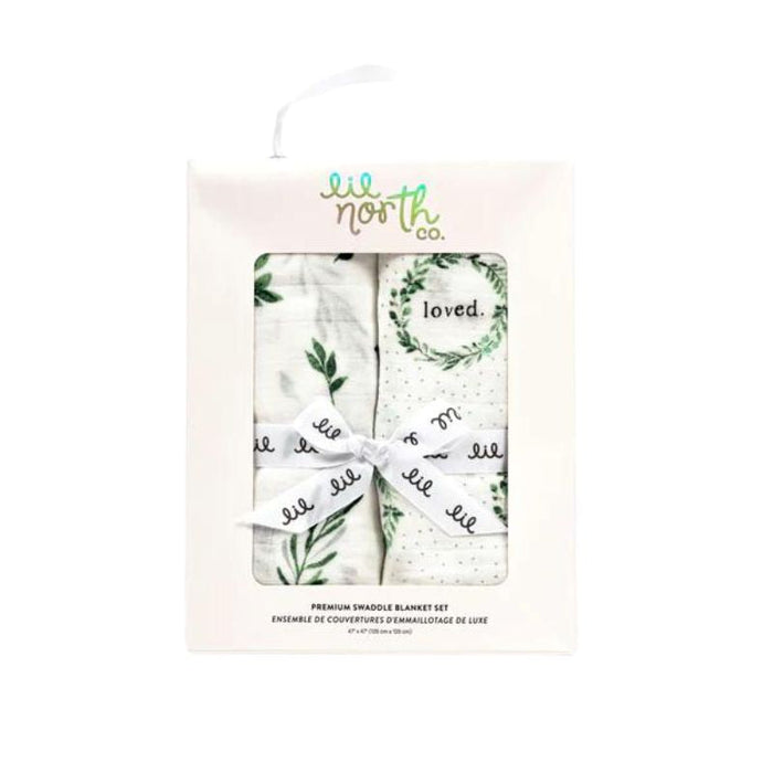 Muslin Swaddle Set - 2 Pack by Lil North Co. at $49.99! Shop now at Nestled by Snuggle Bugz for Nursery & Decor.