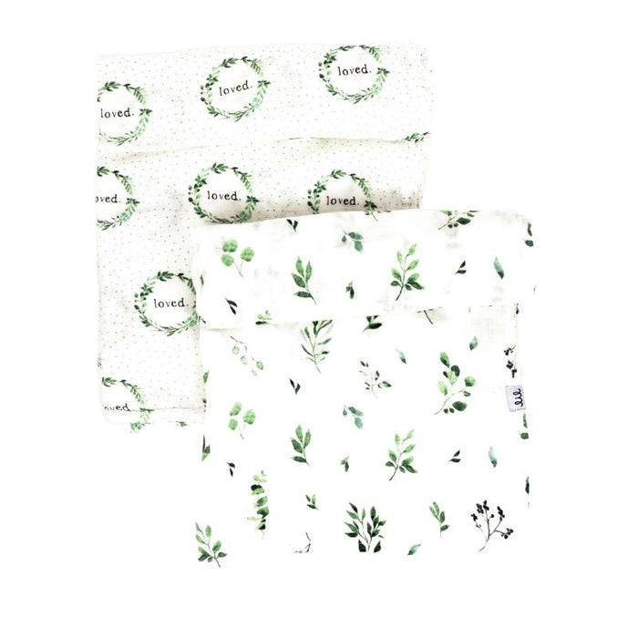 Muslin Swaddle Set - 2 Pack by Lil North Co. at $49.99! Shop now at Nestled by Snuggle Bugz for Nursery & Decor.