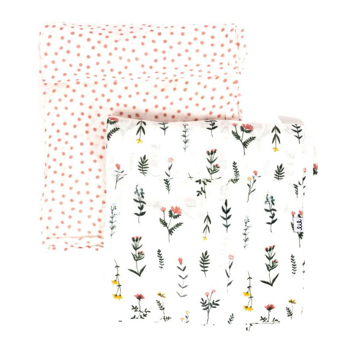 Muslin Swaddle Set - 2 Pack by Lil North Co. at $49.99! Shop now at Nestled by Snuggle Bugz for Nursery & Decor.