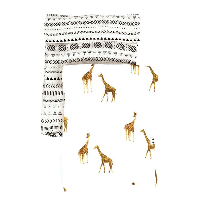 Muslin Swaddle Set - 2 Pack by Lil North Co. at $49.99! Shop now at Nestled by Snuggle Bugz for Nursery & Decor.