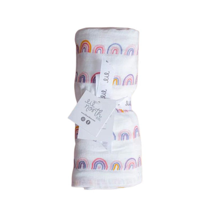 Muslin Single Swaddle by Lil North Co. at $25.99! Shop now at Nestled by Snuggle Bugz for Nursery & Decor.