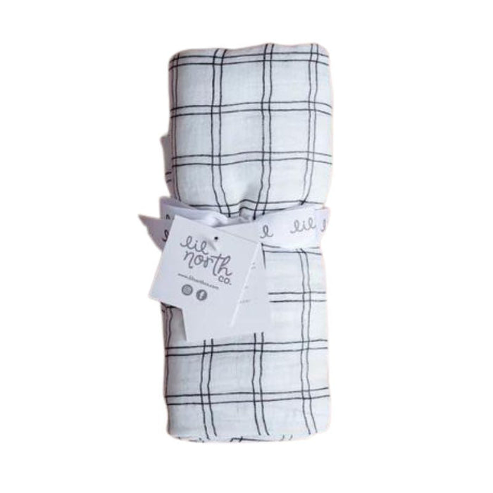 Muslin Single Swaddle by Lil North Co. at $25.99! Shop now at Nestled by Snuggle Bugz for Nursery & Decor.