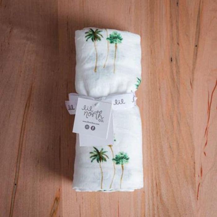 Muslin Single Swaddle by Lil North Co. at $25.99! Shop now at Nestled by Snuggle Bugz for Nursery & Decor.