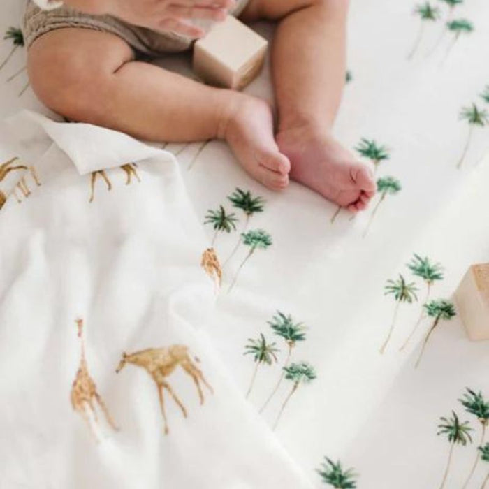 Muslin Single Swaddle by Lil North Co. at $25.99! Shop now at Nestled by Snuggle Bugz for Nursery & Decor.