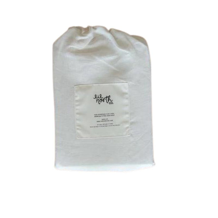 Linen Bassinet Sheet by Lil North Co. at $27.99! Shop now at Nestled by Snuggle Bugz for Nursery & Décor.