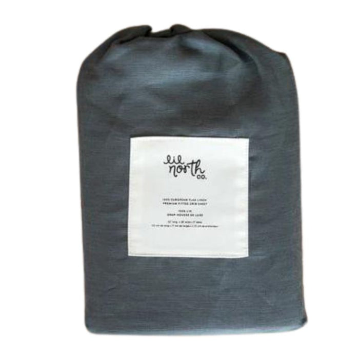 Linen Crib Sheet by Lil North Co. at $57.99! Shop now at Nestled by Snuggle Bugz for Nursery & Décor.