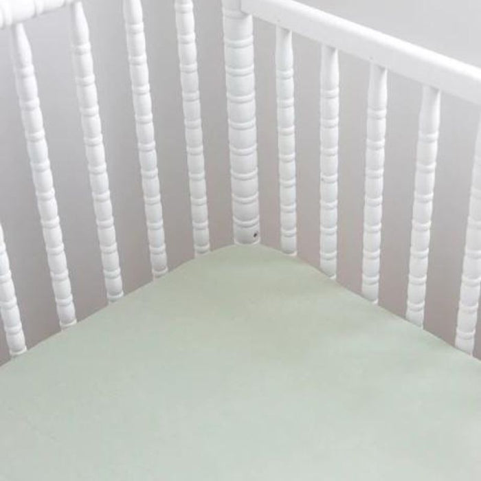Linen Crib Sheet by Lil North Co. at $57.99! Shop now at Nestled by Snuggle Bugz for Nursery & Décor.