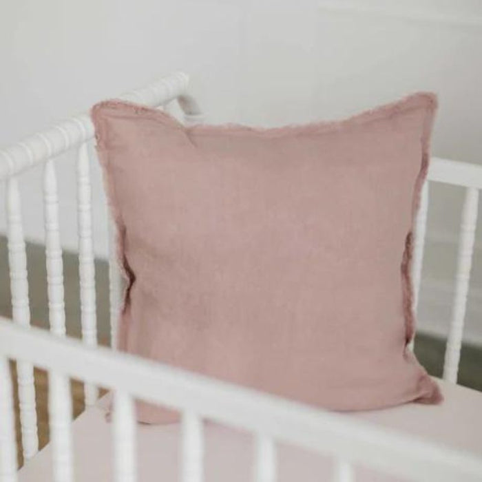 Linen Decor Pillow Cover by Lil North Co. at $23.99! Shop now at Nestled by Snuggle Bugz for Nursery & Décor.