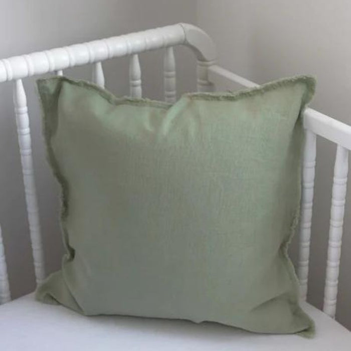 Linen Decor Pillow Cover by Lil North Co. at $23.99! Shop now at Nestled by Snuggle Bugz for Nursery & Décor.