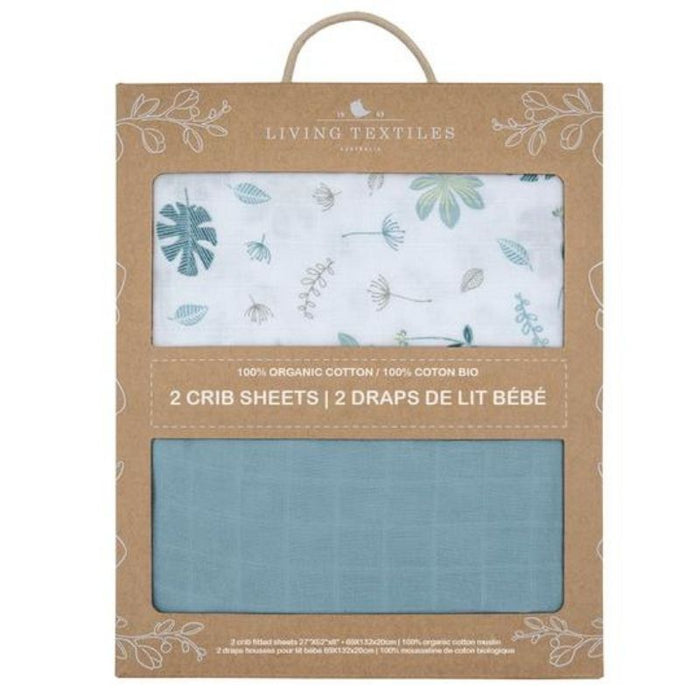 Organic Muslin Crib Sheet - 2 Pack by Lolli Living at $64.99! Shop now at Nestled by Snuggle Bugz for Nursery & Décor.