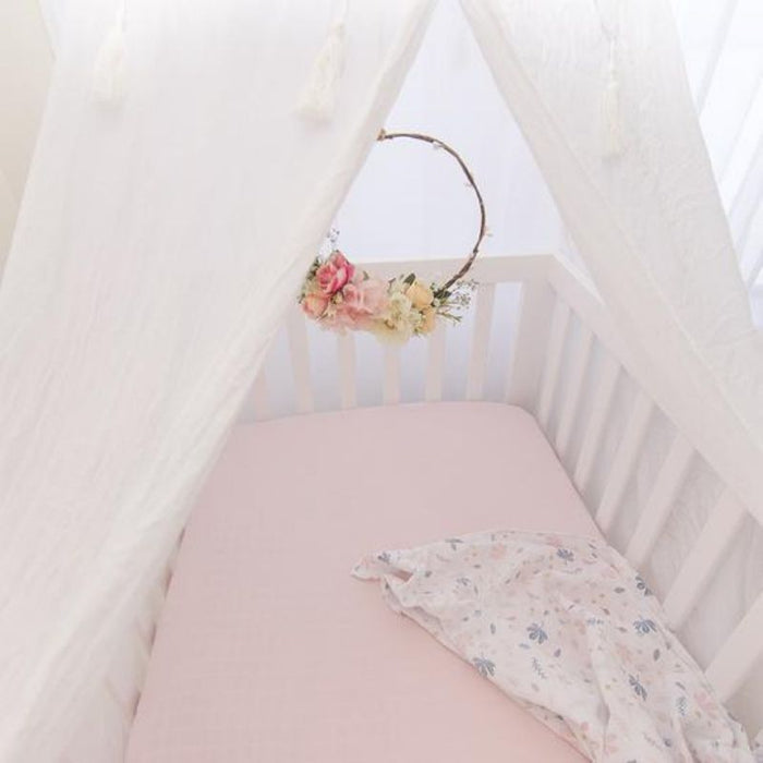 Organic Muslin Crib Sheet - 2 Pack by Lolli Living at $64.99! Shop now at Nestled by Snuggle Bugz for Nursery & Décor.