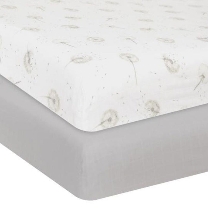 Organic Muslin Crib Sheet - 2 Pack by Lolli Living at $64.99! Shop now at Nestled by Snuggle Bugz for Nursery & Décor.