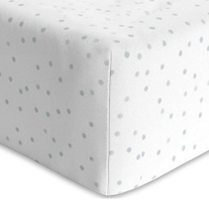 Fitted Cotton Crib Sheet by Living Textiles at $29.99! Shop now at Nestled by Snuggle Bugz for Nursery & Décor.