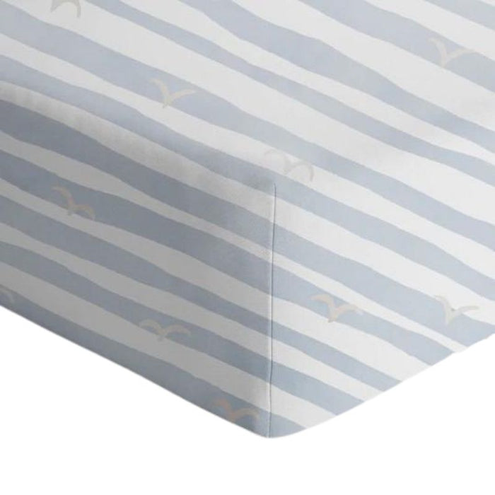 Fitted Cotton Crib Sheet by Living Textiles at $29.99! Shop now at Nestled by Snuggle Bugz for Nursery & Décor.