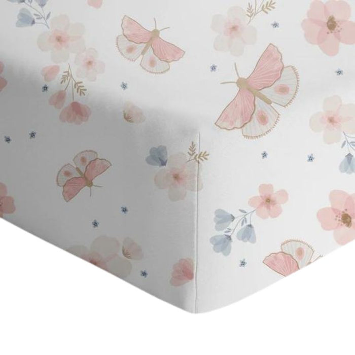 Fitted Cotton Crib Sheet by Living Textiles at $29.99! Shop now at Nestled by Snuggle Bugz for Nursery & Décor.
