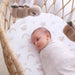 Fitted Cotton Crib Sheet by Living Textiles at $29.99! Shop now at Nestled by Snuggle Bugz for Nursery & Décor.